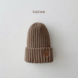 Soft Warm Baby Beanies Knitted Hats For Toddler Children Bear Embroidery Kids Boys Girls Autumn Winter Caps 11 Colors