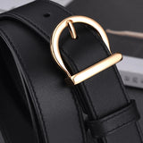 DINISITON Women Belt Genuine Leather Ladies Thin Belts Fashion Luxury Brand High Quality Female Jeans Windbreaker Waistband