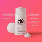 K18 50ml Leave-In Molecular Repair Hair Mask Damage Restore Soft hair Deep Repair Keratin & Scalp Treatment Hair Care Condition