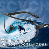 SCVCN Mountain Driving Glasses Cycling Sunglasses UV400 Women Sports Running Eyewear Men Road Bicycle Glasses Bike Goggles