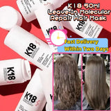 K18 50ml Leave-In Molecular Repair Hair Mask Damage Restore Soft hair Deep Repair Keratin & Scalp Treatment Hair Care Condition