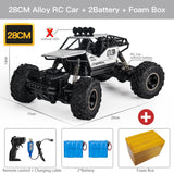 ZWN 1:12 / 1:16 4WD RC Car With Led Lights 2.4G Radio Remote Control Cars Buggy Off-Road Control Trucks Boys Toys for Children - Boom Boom London