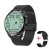 LIGE New Bluetooth Call Smart Watch Men Full Touch Sport Fitness Watches Waterproof Heart Rate Steel Band Smartwatch Android iOS - Boom Boom London