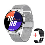 LIGE New Bluetooth Call Smart Watch Men Full Touch Sport Fitness Watches Waterproof Heart Rate Steel Band Smartwatch Android iOS - Boom Boom London