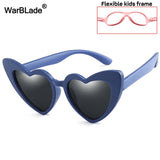 WarBLade New Children Sunglasses Kids Polarized Sun Glasses LOVE Heart Boys Girls Glasses Baby Flexible Safety Frame Eyewear - Boom Boom London