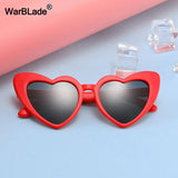 WarBLade New Children Sunglasses Kids Polarized Sun Glasses LOVE Heart Boys Girls Glasses Baby Flexible Safety Frame Eyewear - Boom Boom London