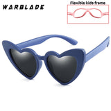 WarBLade New Children Sunglasses Kids Polarized Sun Glasses LOVE Heart Boys Girls Glasses Baby Flexible Safety Frame Eyewear - Boom Boom London