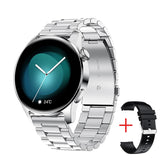 LIGE New Bluetooth Call Smart Watch Men Full Touch Sport Fitness Watches Waterproof Heart Rate Steel Band Smartwatch Android iOS - Boom Boom London