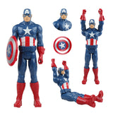 30cm Marvel Super Heroes Avengers Endgame Thanos Hulk Captain America Thor Wolverine Venom Action Figure Toys Doll for Kid Boy - Boom Boom London