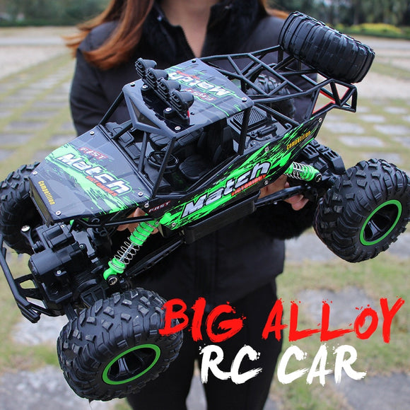 ZWN 1:12 / 1:16 4WD RC Car With Led Lights 2.4G Radio Remote Control Cars Buggy Off-Road Control Trucks Boys Toys for Children - Boom Boom London