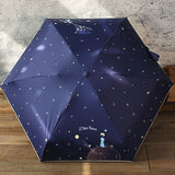 Quality Mini Pocket Umbrella, Women Sunny and Rainy Mini Fashion Folding Umbrellas, The Little Prince Umbrella For Kids Travel - Boom Boom London