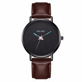 Hot Sale Men Leather Business Watches Luxury Casual YOLAKO Brand Male Sport Watch Quartz Clock Relogio Masculino - Boom Boom London