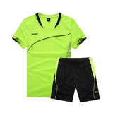 Kids Football Kits Sports Suit Boy's Jerseys Team Uniforms Soccer Training Sets Running Clothes Suits for Children Twins - Boom Boom London