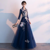 Sexy Chinese Style Dress Womens Slim Party Evening Long Cheongsam Marriage Gown Luxury Wedding Qipao Fashion Clothes Vestido - Boom Boom London