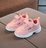 Autumn Boys Girls Fashion Sneakers Baby/Toddler/Little Kids Leather Trainers Children School Sport Shoes Soft Running Shoes - Boom Boom London