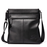 BISON DENIM fashion luxury men bag brand genuine leather male crossbody shoulder bags business men messenger bags - Boom Boom London