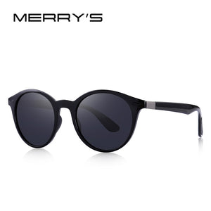 MERRYS DESIGN Men Women Classic Retro Rivet Polarized Sunglasses TR90 Legs Lighter Design Oval Frame UV400 Protection S8126 - Boom Boom London