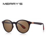 MERRYS DESIGN Men Women Classic Retro Rivet Polarized Sunglasses TR90 Legs Lighter Design Oval Frame UV400 Protection S8126 - Boom Boom London