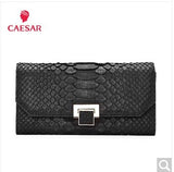 kaisadadi Ladies Handbag The new European and American fashion luxury exquisite python leather banquet ladies clutch bag Black - Boom Boom London