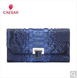 kaisadadi Ladies Handbag The new European and American fashion luxury exquisite python leather banquet ladies clutch bag Black - Boom Boom London