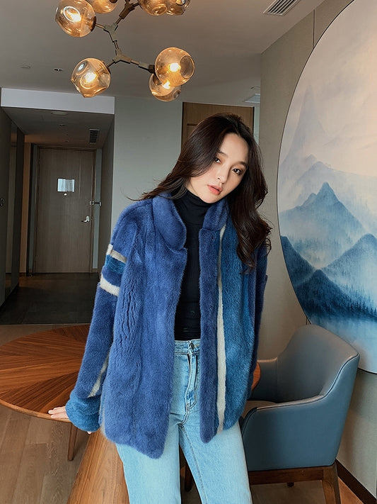 2020 Real Coat Women Winter Natural Fur Korean Clothes Fashion Luxury Mink Jacket Manteau Femme Hiver 228 KJ3652 - Boom Boom London