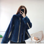 2020 Real Coat Women Winter Natural Fur Korean Clothes Fashion Luxury Mink Jacket Manteau Femme Hiver 228 KJ3652 - Boom Boom London