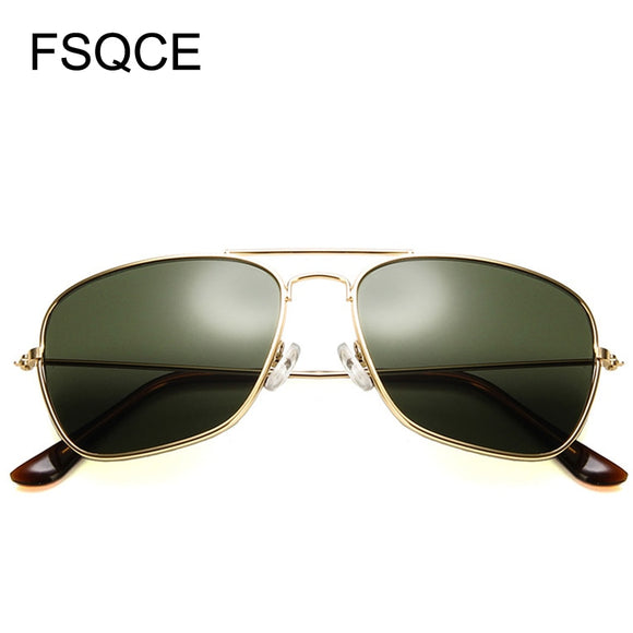 Luxury Men Sunglasses Brand Vintage Driving Glasses Women Sun Glasses Green Square Mirror Retro oculos de sol masculino - Boom Boom London