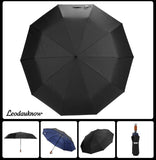 Genuine Brand 125cm Big Automatic Quality Double Layer Umbrella Rain Women 3Fold Windproof Large Outdoor Umbrella Men Woman - Boom Boom London