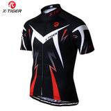 X-TIGER Cycling Jersey Man Mountain Bike Clothing Quick-Dry Racing MTB Bicycle Clothes Uniform Breathale Cycling Clothing Wear - Boom Boom London