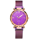 Rose Gold Women Watch 2020 Top Brand Luxury Magnetic Starry Sky Lady Wrist Watch Mesh Female Clock For Dropship relogio feminino - Boom Boom London