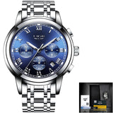 Relojes Hombre 2020 LIGE New Watches Men Luxury Brand Chronograph Male Sport Watches Waterproof Stainless Steel Quartz Men Watch - Boom Boom London