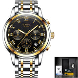 Relojes Hombre 2020 LIGE New Watches Men Luxury Brand Chronograph Male Sport Watches Waterproof Stainless Steel Quartz Men Watch - Boom Boom London