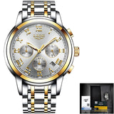 Relojes Hombre 2020 LIGE New Watches Men Luxury Brand Chronograph Male Sport Watches Waterproof Stainless Steel Quartz Men Watch - Boom Boom London