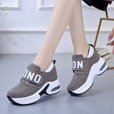 platform wedge sneakers ladies shoes sneaker casual shoes trainers women female shoes black red sneakers women tenis feminino - Boom Boom London