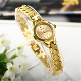 Women Bracelet Watch Mujer Golden Relojes Small Dial Quartz leisure Watch Popular Wristwatch Hour female ladies elegant watches - Boom Boom London