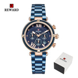 REWARD Luxury Fashion Women Watches Waterproof Casual Quartz Ladys Watch for Woman Dress Ladies Wristwatches Relogio Feminino - Boom Boom London