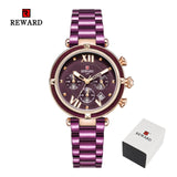 REWARD Luxury Fashion Women Watches Waterproof Casual Quartz Ladys Watch for Woman Dress Ladies Wristwatches Relogio Feminino - Boom Boom London