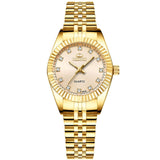 CHENXI Brand Top Luxury Ladies Gold Watch Women Golden Clock Female Women Dress Rhinestone Quartz Waterproof Watches Feminine - Boom Boom London