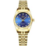 CHENXI Brand Top Luxury Ladies Gold Watch Women Golden Clock Female Women Dress Rhinestone Quartz Waterproof Watches Feminine - Boom Boom London