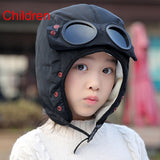 2020 New fashion warm cap winter men original design winter hats for women kids waterproof hood hat with glasses cool balaclava - Boom Boom London