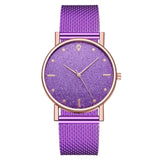 Watch Women Dress Stainless Steel Band Analog Quartz Wristwatch Fashion Luxury Ladies Golden Rose Gold Watch Clock Analog - Boom Boom London