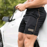 New Men Fitness Bodybuilding Shorts Man Summer Workout Male Breathable Mesh Quick Dry Sportswear Jogger Beach Short Pants - Boom Boom London