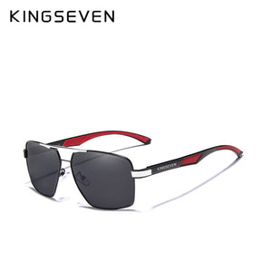 KINGSEVEN Aluminum Men's Sunglasses Polarized Lens Brand Design Temples Sun glasses Coating Mirror Glasses Oculos de sol 7719 - Boom Boom London