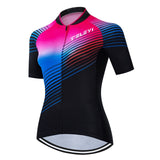 Lady Cycling Clothing Road Bike Jersey Summer Women Short Sleeve Shirt Female Bicycle Wear MTB Clothes Ropa Ciclismo Quick Dry - Boom Boom London