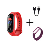 Sports Watch Blood Pressure Heart Rate Monitor Message Reminder Bluetooth Waterproof Men And Women Bracelet Children Wrist reloj - Boom Boom London