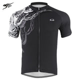 SOTF Geometric Breathable Anti-Wrinkle Cycling Jersey Short Sleeve Road Bike shirt Mountain Bike Cycling Clothing Men Women - Boom Boom London