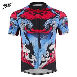 SOTF Geometric Breathable Anti-Wrinkle Cycling Jersey Short Sleeve Road Bike shirt Mountain Bike Cycling Clothing Men Women - Boom Boom London