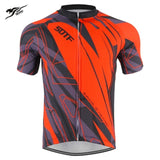 SOTF Geometric Breathable Anti-Wrinkle Cycling Jersey Short Sleeve Road Bike shirt Mountain Bike Cycling Clothing Men Women - Boom Boom London