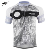 SOTF Geometric Breathable Anti-Wrinkle Cycling Jersey Short Sleeve Road Bike shirt Mountain Bike Cycling Clothing Men Women - Boom Boom London