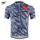 SOTF Geometric Breathable Anti-Wrinkle Cycling Jersey Short Sleeve Road Bike shirt Mountain Bike Cycling Clothing Men Women - Boom Boom London